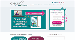 Desktop Screenshot of greatfulwoman.com